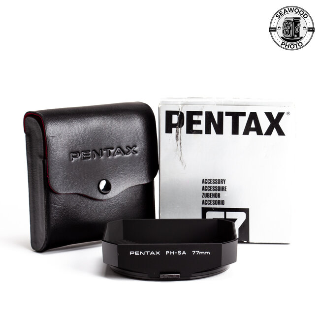 Pentax 6x7 PH-SA 77 Lens Shade for 55MM F/4 w/Case LIKE NEW