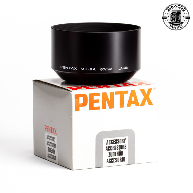 Pentax MH-RA 67mm Metal Hood for 645 SMC A 120mm f/4 LIKE NEW