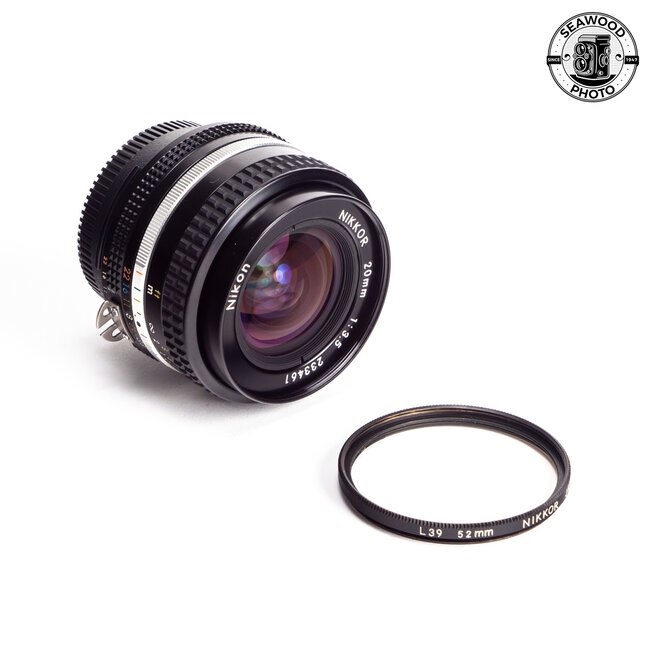 Nikon Nikkor 20mm f/3.5 Ai-S EXCELLENT