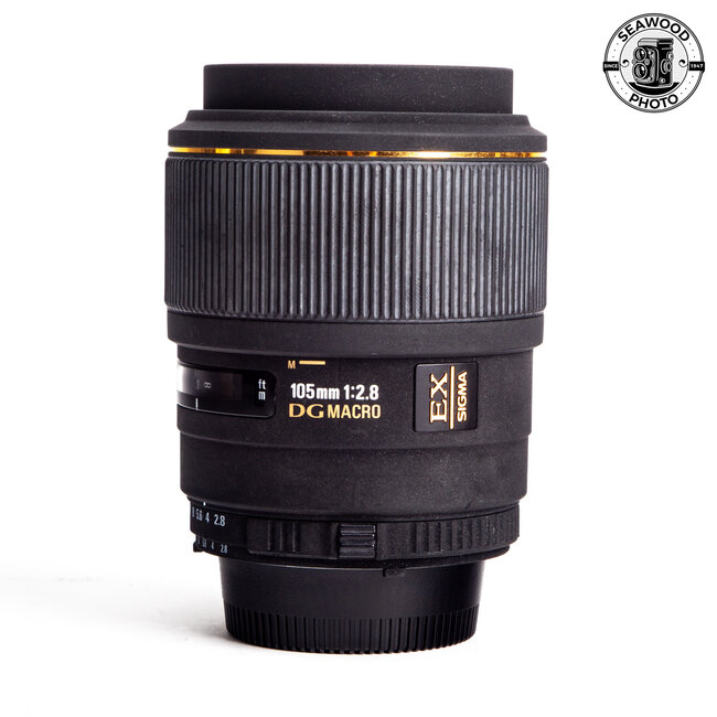 Sigma 105mm f/2.8 DG Macro EX Nikon F GOOD