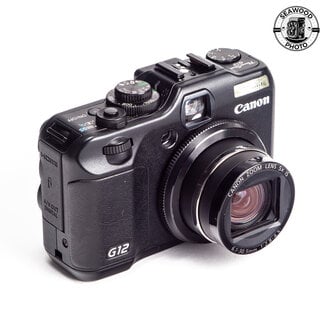 Canon Canon PowerShot G12 10MP Digital Point & Shoot GOOD+