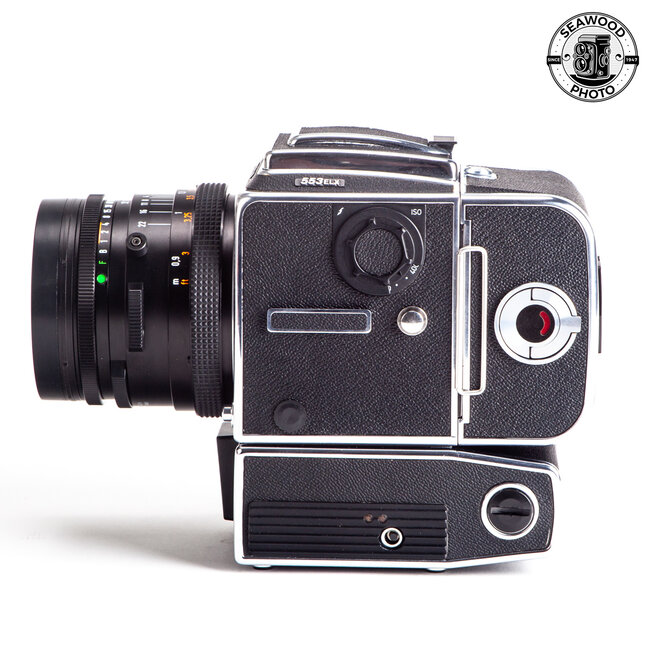 Hasselblad 553 ELX w/80mm f2.8 CF, & Acute Matt Screen GOOD+