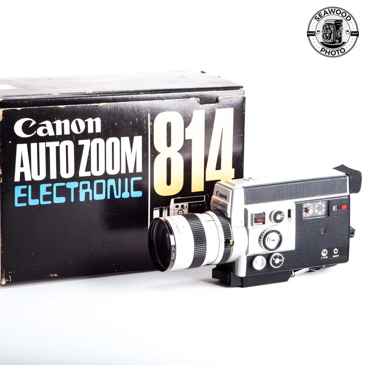 Canon Auto Zoom 814 Electronic Super-8 Camera GOOD+