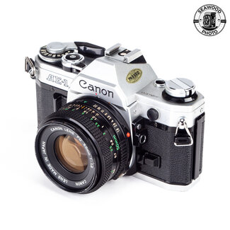 Canon Canon AE-1 w/FD 50m m f/1.8 GOOD+
