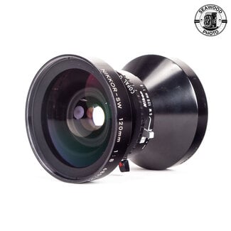 Nikon Nikon Nikkor-SW 120mm f/8 4x5 Lens in Copal 0 Shutter EXCELLENT
