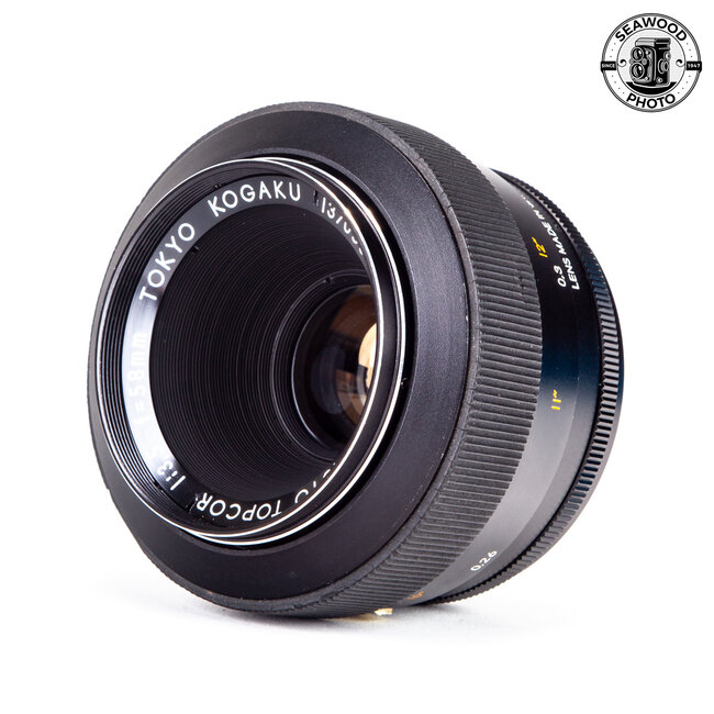 Topcon RE 58mm f/3.5 Macro Auto Topcor  EXCELLENT