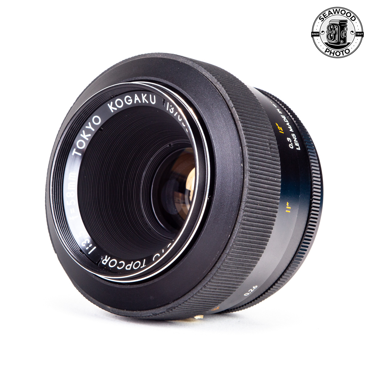 レンズ(単焦点) TOPCON RE Macro AUTO TOPCOR 58mm F3.5 Topcon RE 58mm f/3.5 Macro Auto Topcor EXCELLENT - Seawood Photo