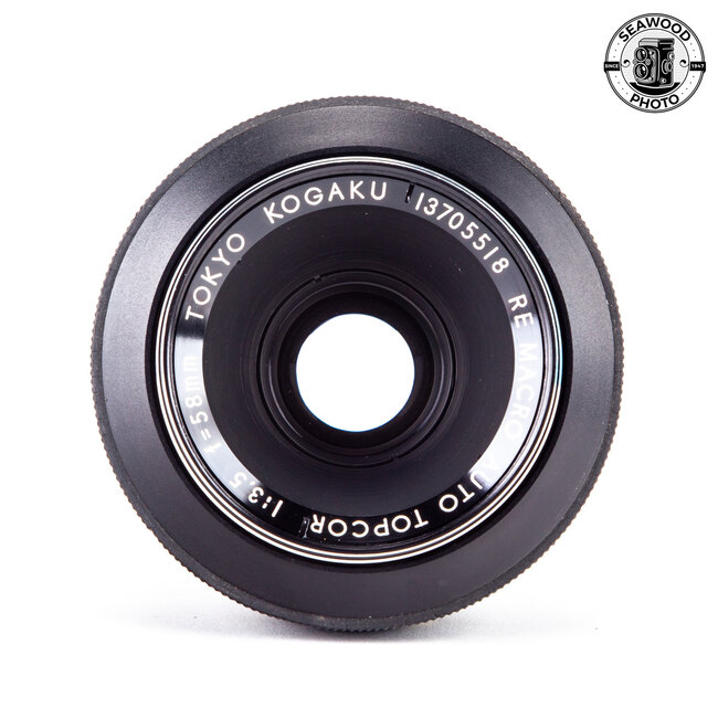 Topcon RE 58mm f/3.5 Macro Auto Topcor  EXCELLENT