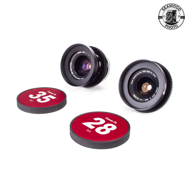 Canon FL Cinema 6 Lens Kit (FD MOUNT) GOOD+