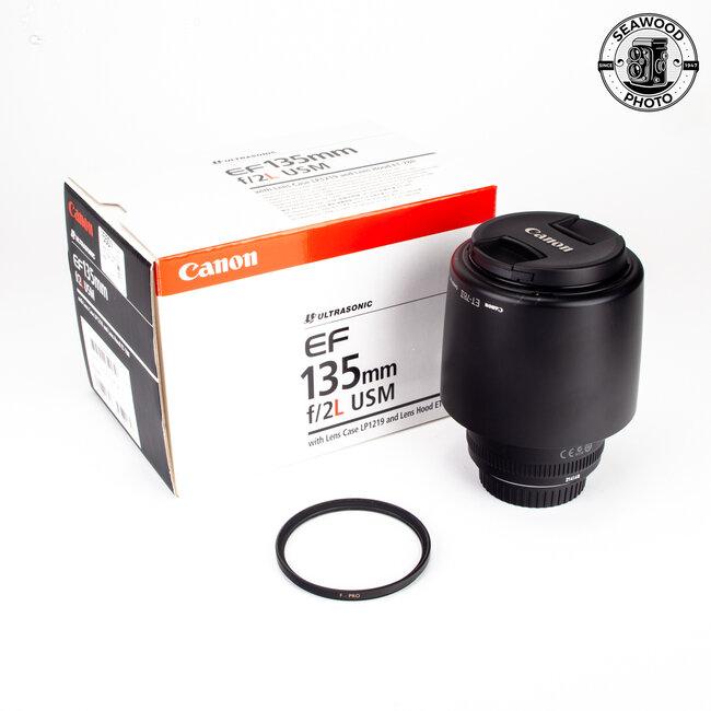 Canon EF 135mm f/2L USM LIKE NEW