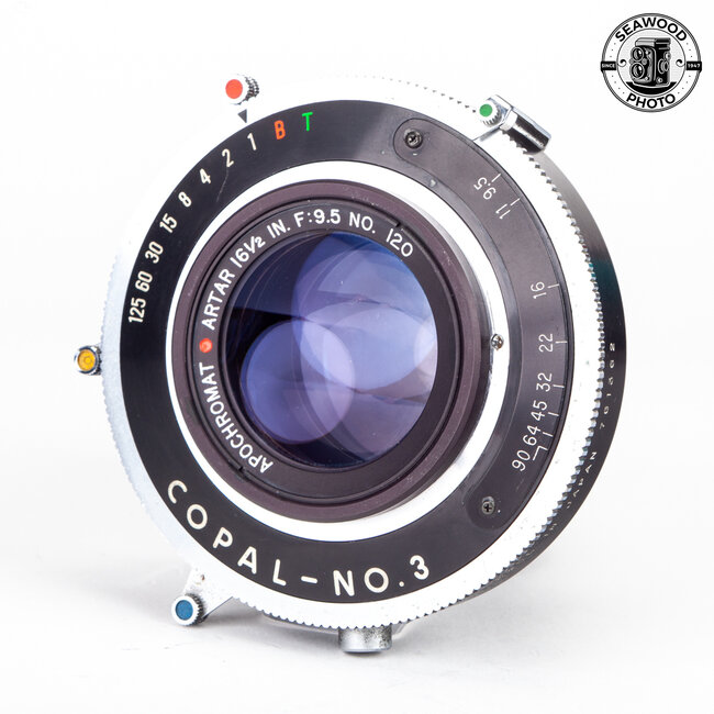 Goerz Apochromat Red Dot Artar 16-1/2 In. f/9.5 for 8x10 EXCELLENT