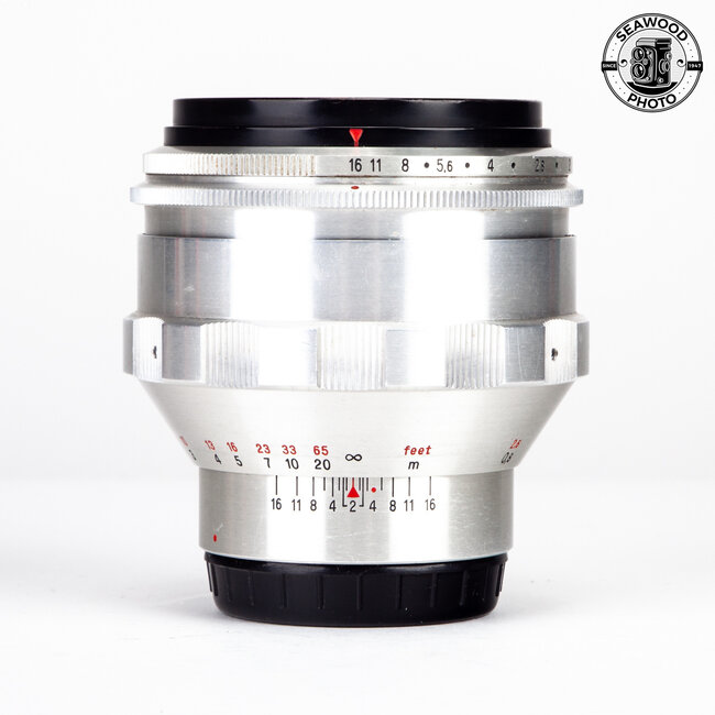 Zeiss 75mm f/1.5 Biotar in Exakta Mount. GOOD+