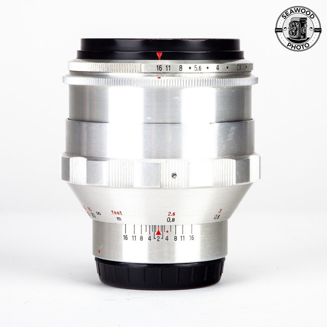 Zeiss 75mm f/1.5 Biotar in Exakta Mount. GOOD+