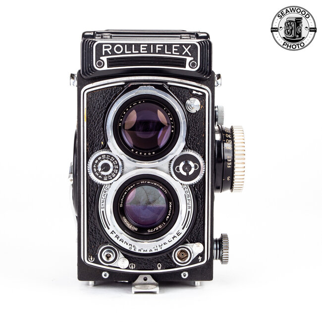 Rolleiflex 3.5E Type 2 with Schneider 75mm f/3.5 EXCELLENT