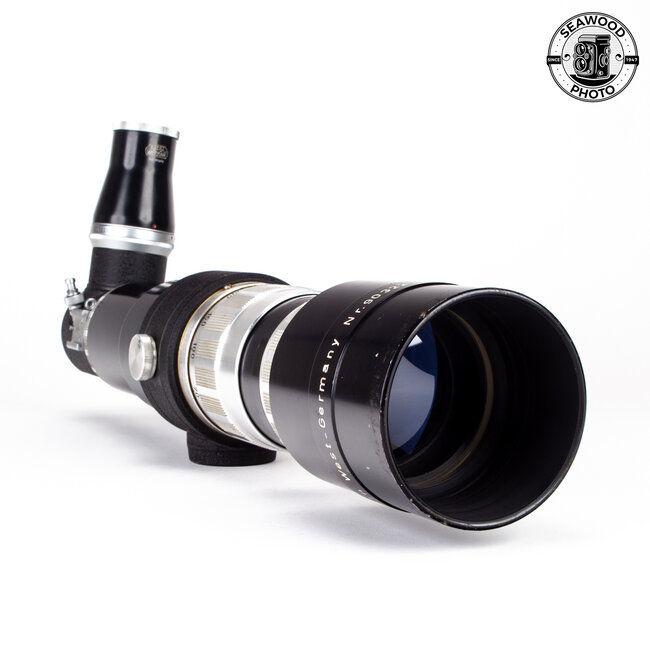 Piesker Berlin 400mm f/5.6 Tele-Picon Leica M39 Mount w/Visoflex GOOD