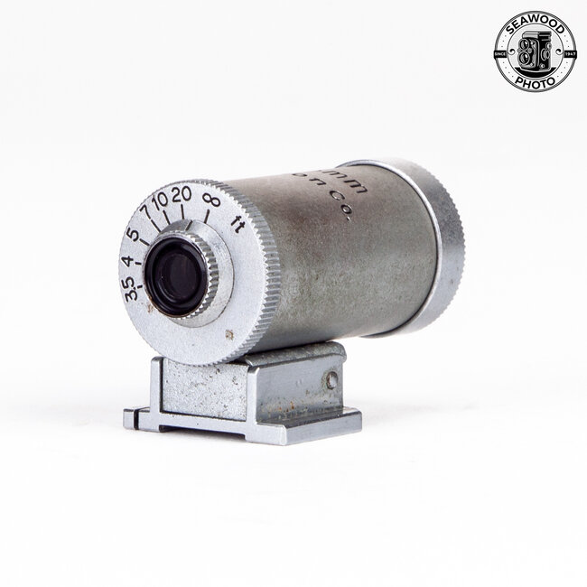 Canon 85mm f/2 Serenar Lens Leica M39 Thread w/Finder and Shade GOOD+