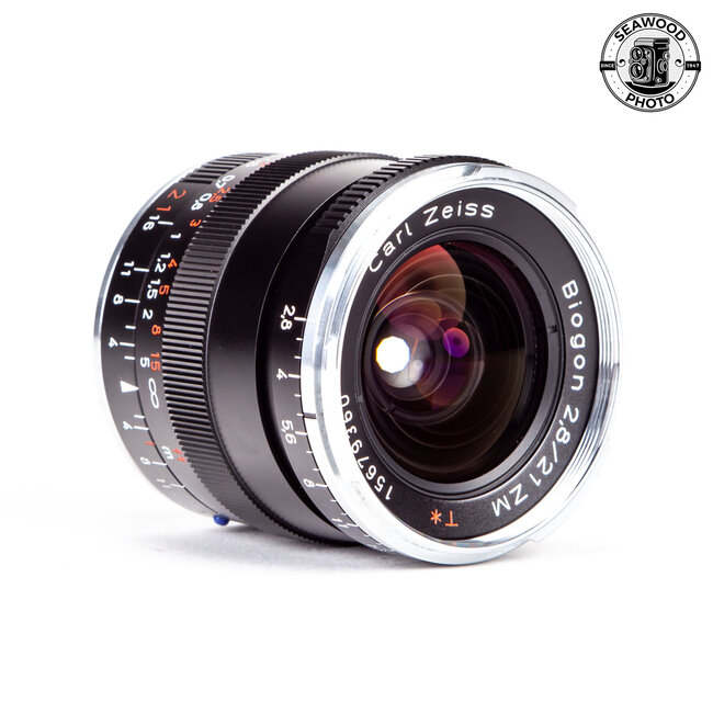 Zeiss ZM 21mm f2.8 Biogon Black EXCELLENT