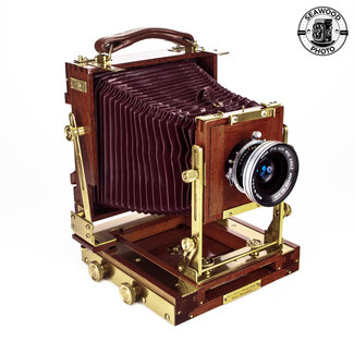 Wisner 4x5 Wood Field Camera w/ Ilex 90mm f/8 Lens EXCELLENT