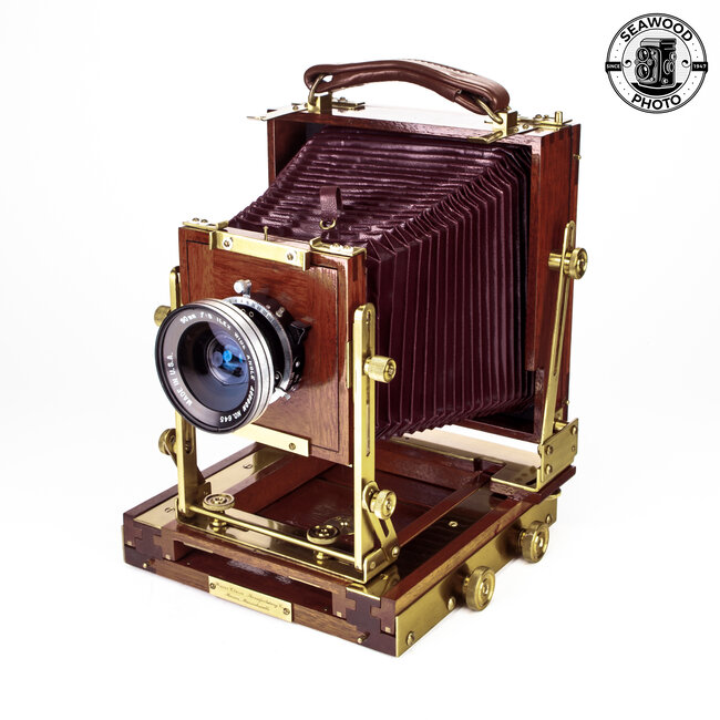 Wisner 4x5 Wood Field Camera w/ Ilex 90mm f/8 Lens EXCELLENT