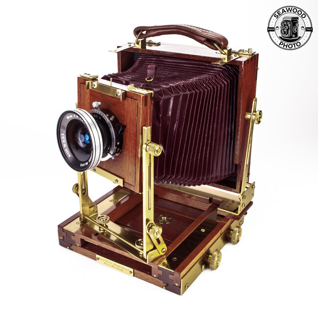 Wisner 4x5 Wood Field Camera w/ Ilex 90mm f/8 Lens EXCELLENT