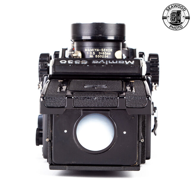 Mamiya C330 TLR w/Sekor 65mm f/3.5, Waist-Level Finder GOOD