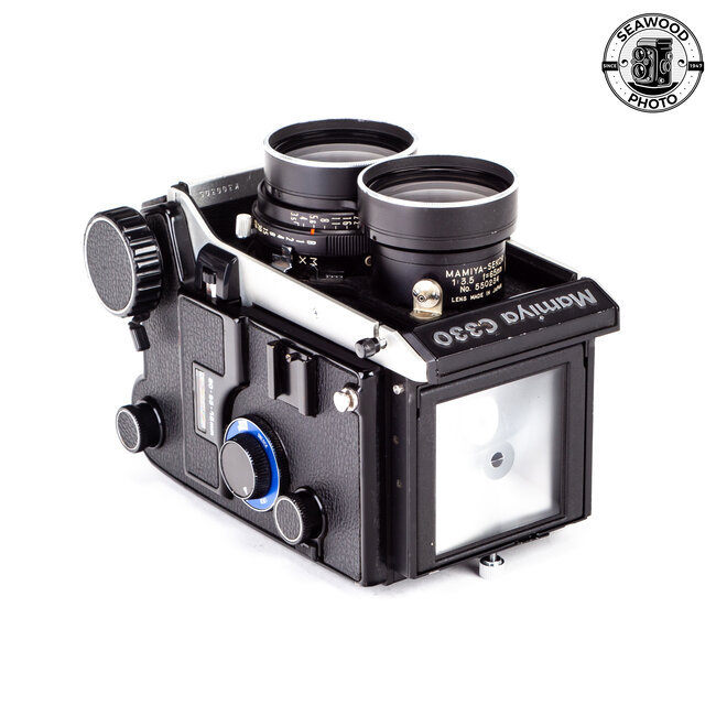 Mamiya C330 TLR w/Sekor 65mm f/3.5, Waist-Level Finder GOOD