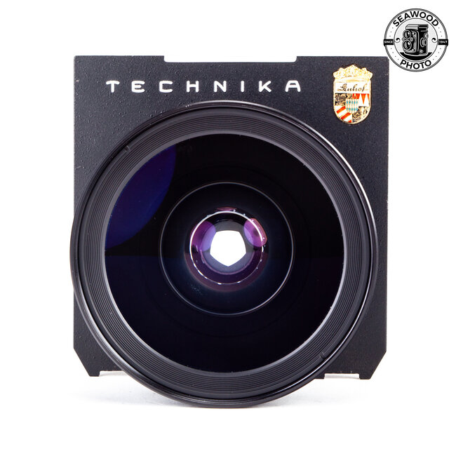 Schneider 120mm f/8 Super-Angulon Linhof Select in Compur-0 Shutter EXCELLENT
