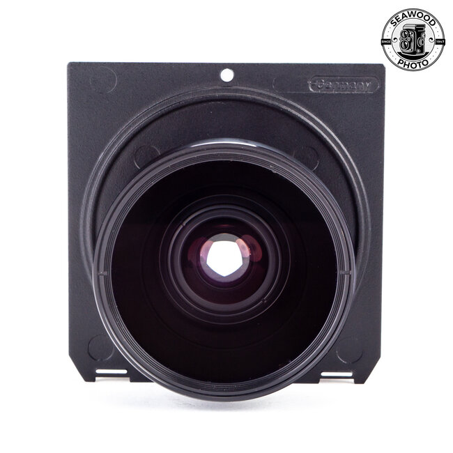 Schneider 120mm f/8 Super-Angulon Linhof Select in Compur-0 Shutter EXCELLENT