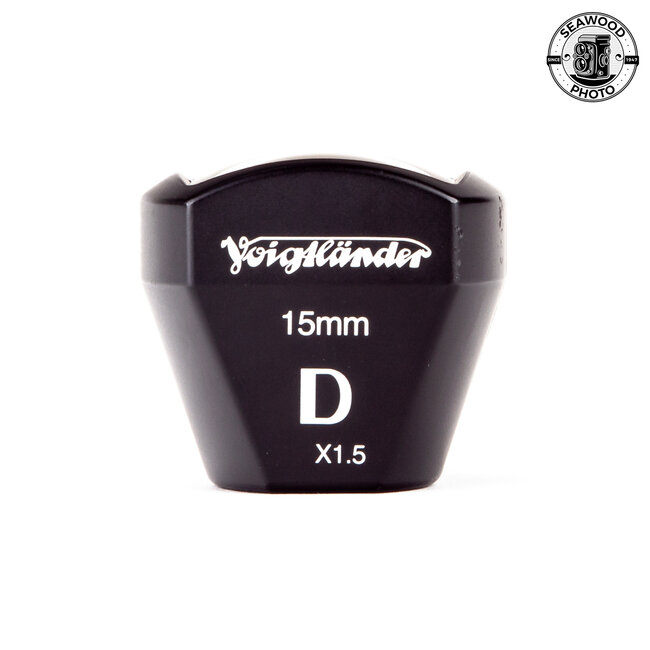 Voigtlander 15mm D X1.5 Viewfinder for Crop Sensor Cameras EXCELLENT