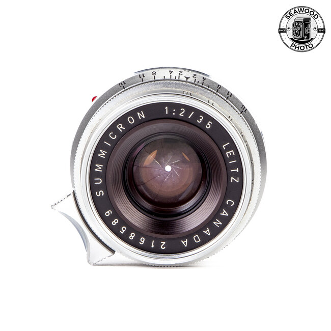 Leica 35mm f2 Summicron 8-Element Made In Canada GOOD+