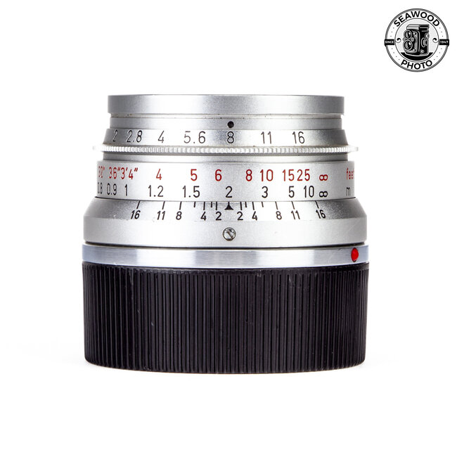 Leica 35mm f2 Summicron 8-Element Made In Canada GOOD+