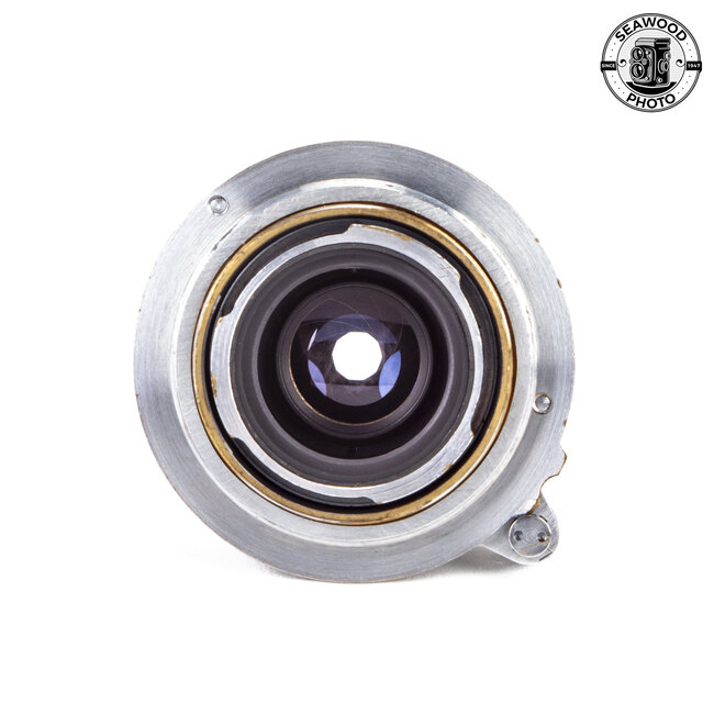 Leica 50mm f/3.5 Collapsible Elmar with Valoo Lens Shade EXCELLENT