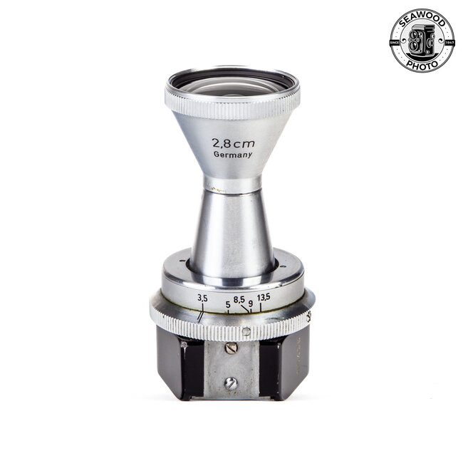 Leica VIOOH Zoom Finder with 2.8cm/28mm TUVOO Adapter GOOD+