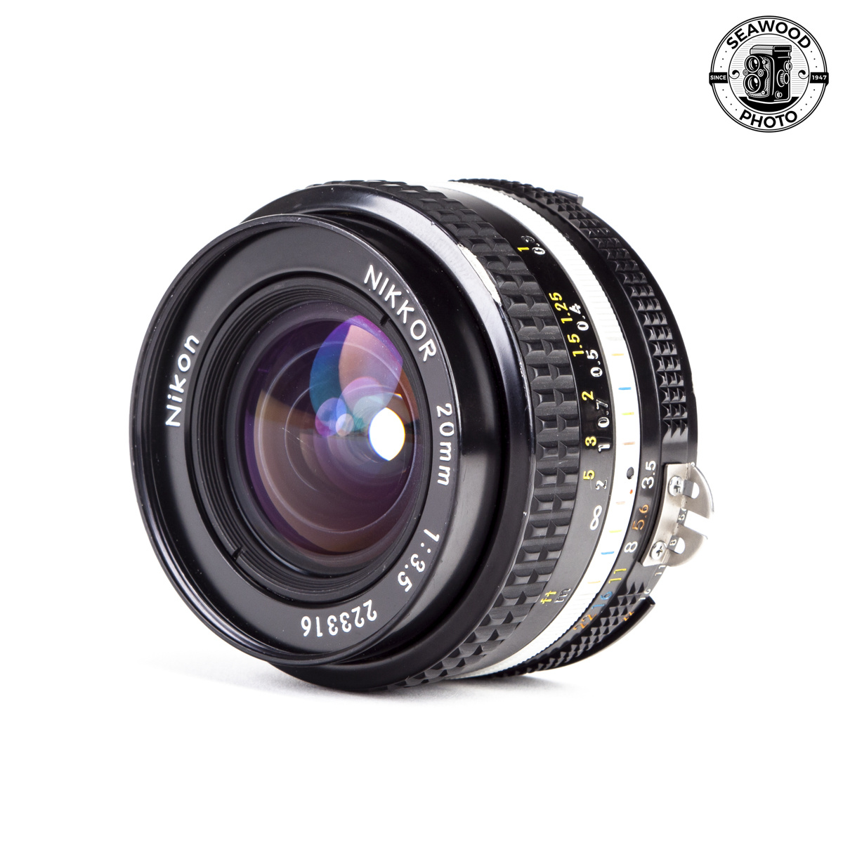 Nikon 20mm f/3.5 Ai-S GOOD - Seawood Photo