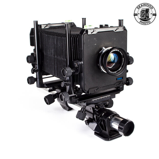 Toyo 4x5 Monorail w/Case, 210mm. f/5.6 Caltar-S II GOOD+
