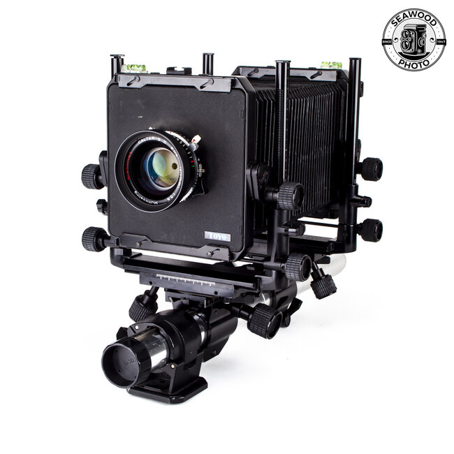 Toyo 4x5 Monorail w/Case, 210mm. f/5.6 Caltar-S II GOOD+