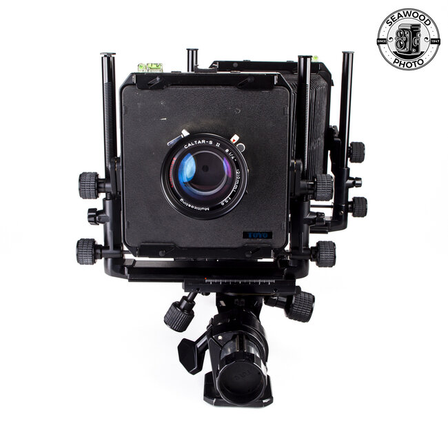 Toyo 4x5 Monorail w/Case, 210mm. f/5.6 Caltar-S II GOOD+