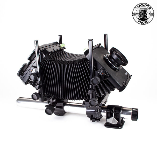 Toyo 4x5 Monorail w/Case, 210mm. f/5.6 Caltar-S II GOOD+