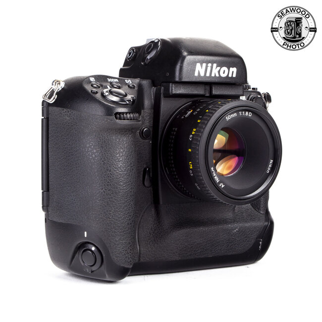 Nikon F5 35mm SLR w/ AF Nikkor 50mm f/1.8 D GOOD+