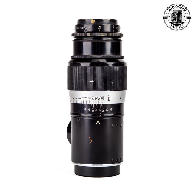 Leica 135mm f/4.5 Hektor Black M39 Mount GOOD