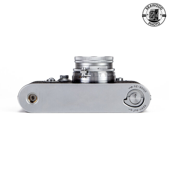 Leica  IIIf Self-Timer (1955) w/50mm f/2 Collapsible Summicron EXCELLENT