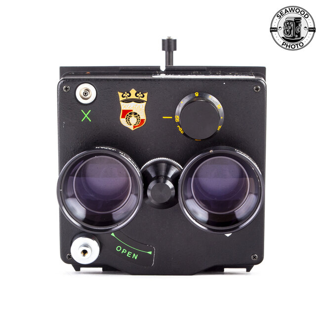 WISTA WISTAR 130mm f/5.6 Stereo or ID Photo Lens for 4x5  EXCELLENT