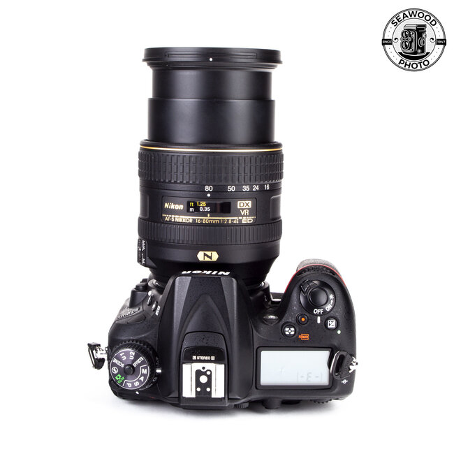 Nikon D7200 24.2MP w/ AF-S 16-80mm f/2.8-4E DX VR GOOD+