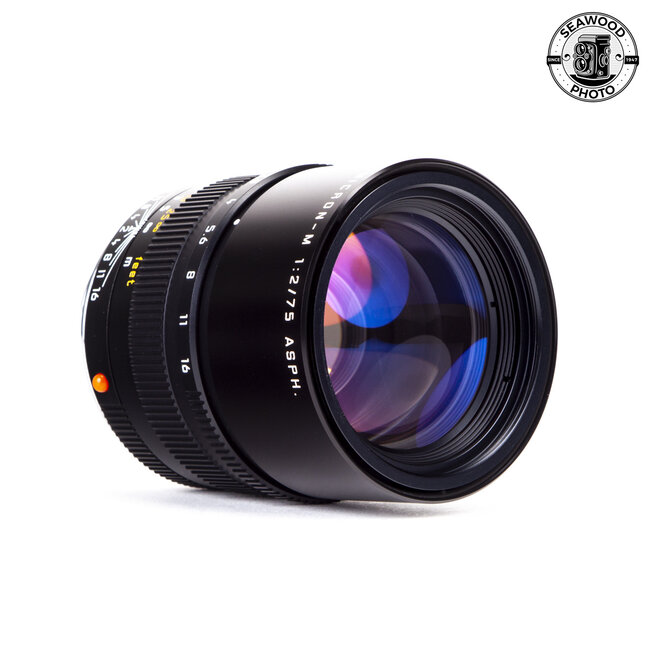 Leica 75mm f/2 Apo-Summicron-M ASPH 11637  EXCELLENT