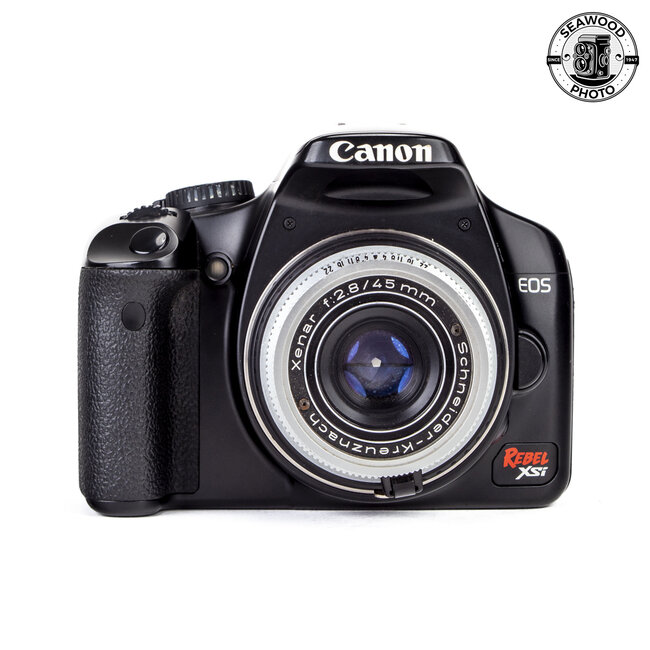 Canon EOS Rebel XSi Converted to Infrared w/Schneider 45mm f/2.8 Xenar GOOD+