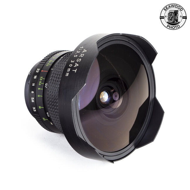 ARSAT 30mm f/3.5 Fisheye Lens For Kiev 88 Pentacon 6 SIX Exakta 66 GOOD