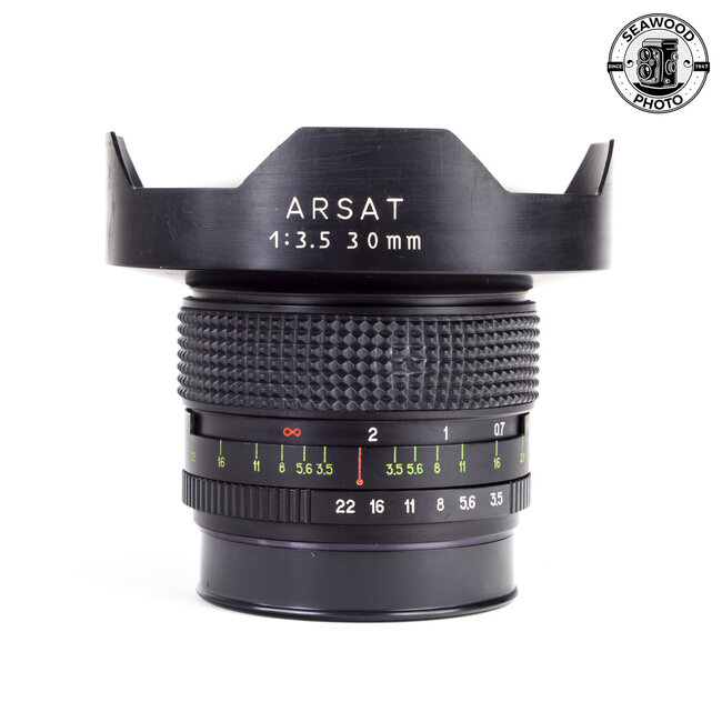 ARSAT 30mm f/3.5 Fisheye Lens For Kiev 88 Pentacon 6 SIX Exakta 66 GOOD