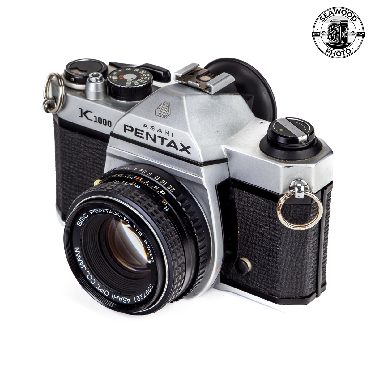 【整備済完動品・美品】PENTAX K1000 RIKENON 50mm F2 整備済完動品・美品】PENTAX K1000 RIKENON 50mm F2