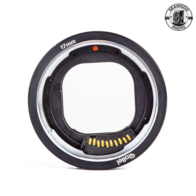 Rollei 17mm and 9mm extension tubs for Rolleiflex SLX and 6000-series  GOOD