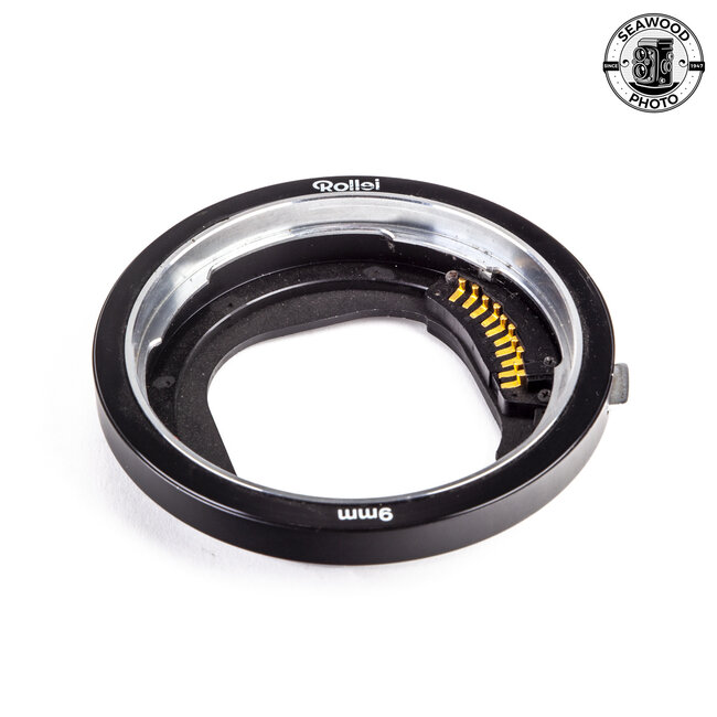 Rollei 17mm and 9mm extension tubs for Rolleiflex SLX and 6000-series  GOOD